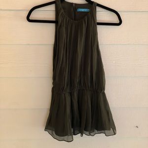 Green Alice + Olivia Top Size Small